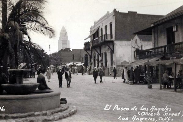 BLA_1934-Los-Angeles-CA-Olvera-Street-Scene-City-Hall